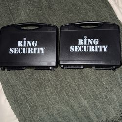 Two Ring Security Boxes For Wedding