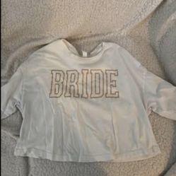 Bride Crop Top 