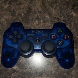 Sony Ps3 dual shock wireless controller cosmic blue
