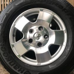 Rims 18” Toyota Tundra 2015llantas Hankook Dynapro HT 265/70 /18