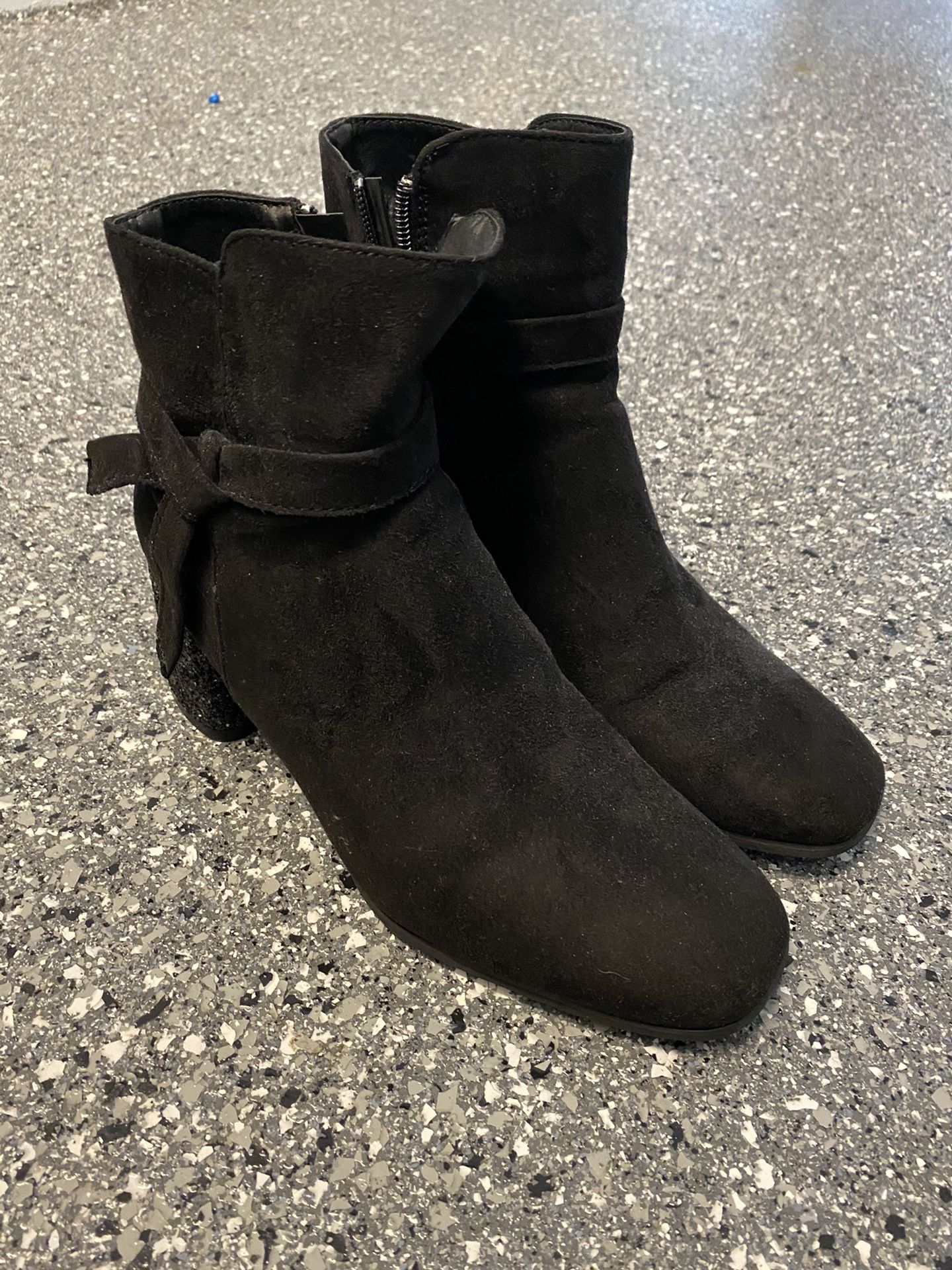 Black booties