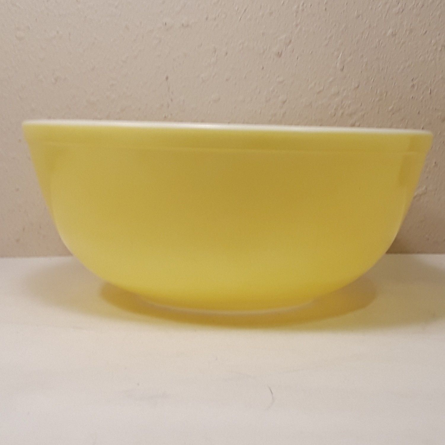 Vintage Pyrex Yellow Nesting Bowl