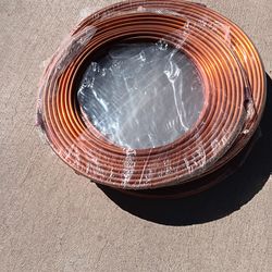 50 ft 1/4 "copper tubing rolls