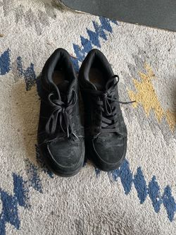 Brahma Women’s Grate II Black Suede Steel Toe Work Shoes - Size 9.5