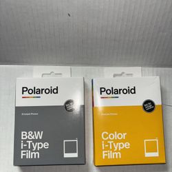 Polaroid Color And Black I-type Film