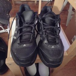 Men's Leather Black Adidas