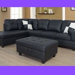 🎈Free Delivery—Brand new sectional sofa couch 