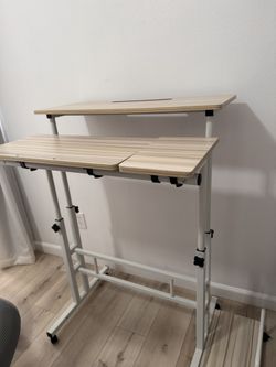 Standing Desk With Wheels