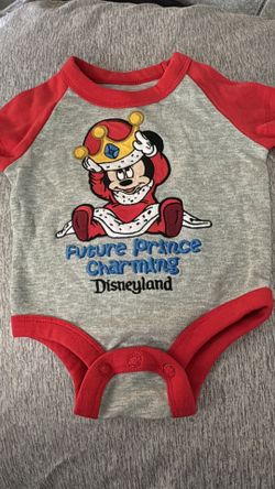 Original Disneyland Newborn Onsie