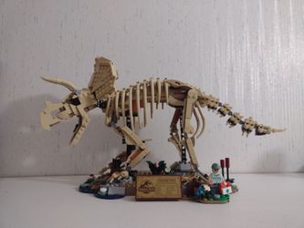 Lego Triceratops complete build with manual