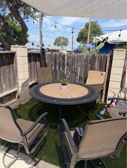 Patio table