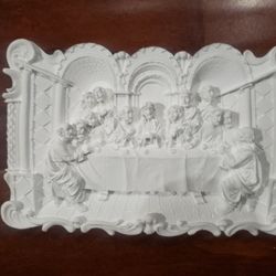 The Last Supper Concrete  20"×15"