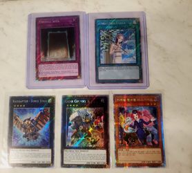 $10 For All 5 Cards Yugioh LOT