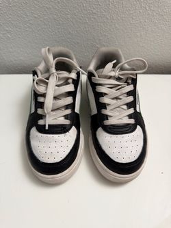 Puma Low-Top Sneakers Black White Green