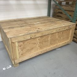 Empty Wooden Crate