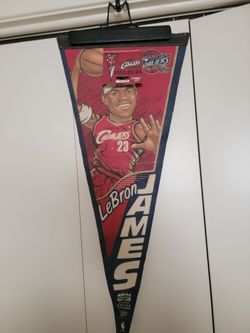 Lebron James Rookie Pennant
