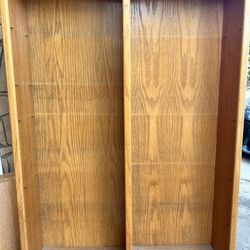 Free Oak Bookshelves (2)