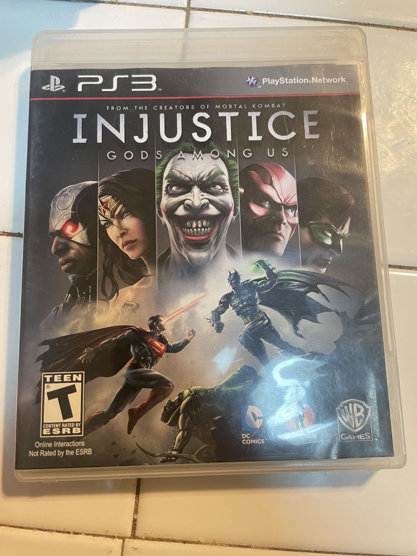 PS3 Injustice Gods Among Us