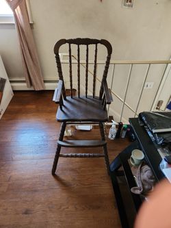 Wood Baby High Chair