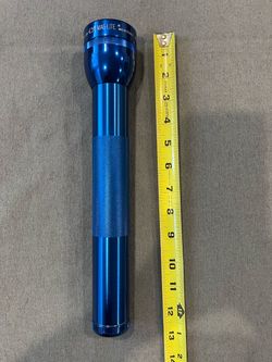 Mag-Lite Blue Aluminum Flashlight