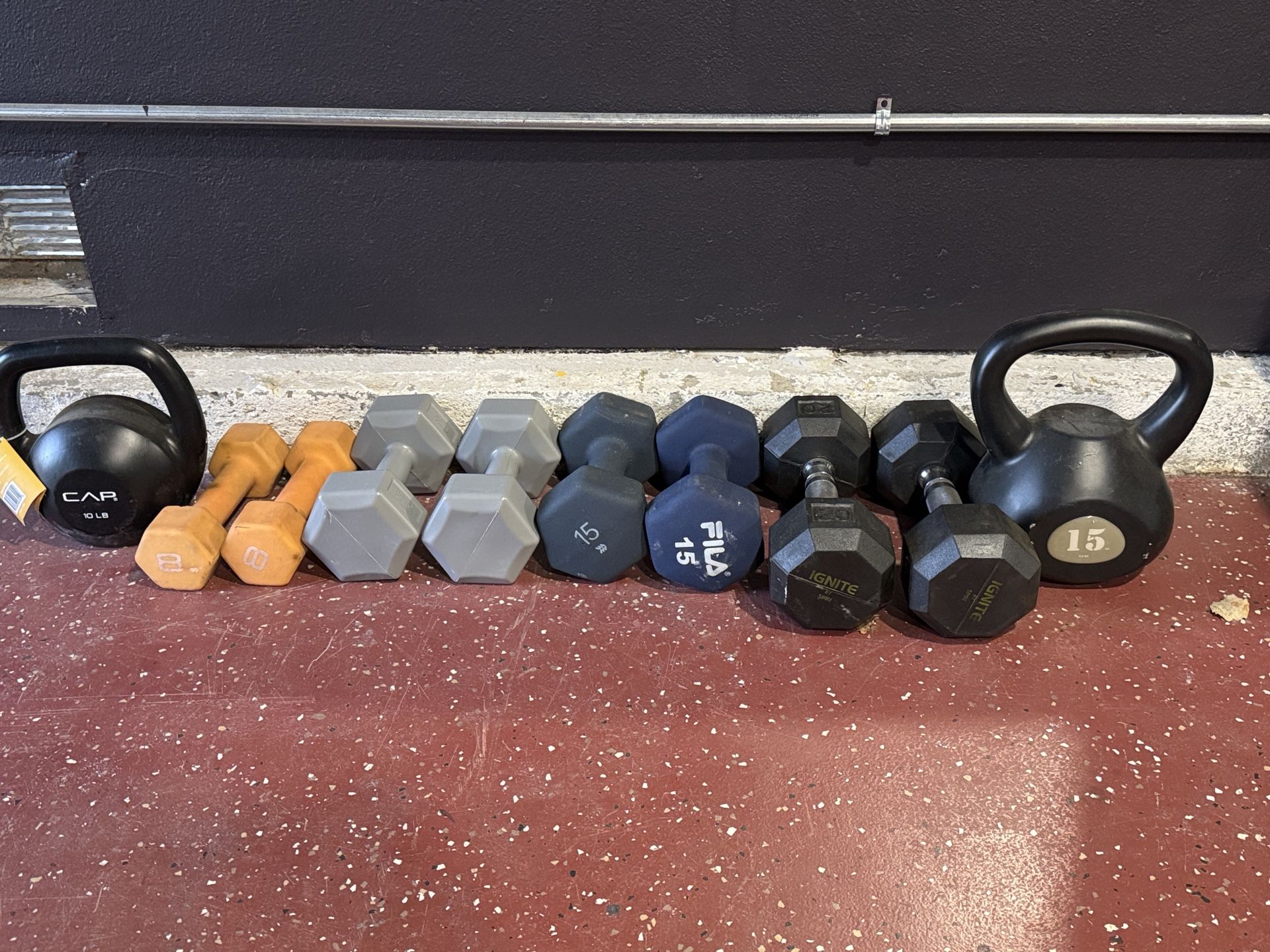 Dumbbells And Kettlebells