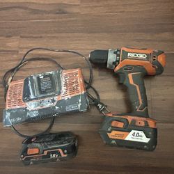 For Parts Or Fix Ridgid Drill Set