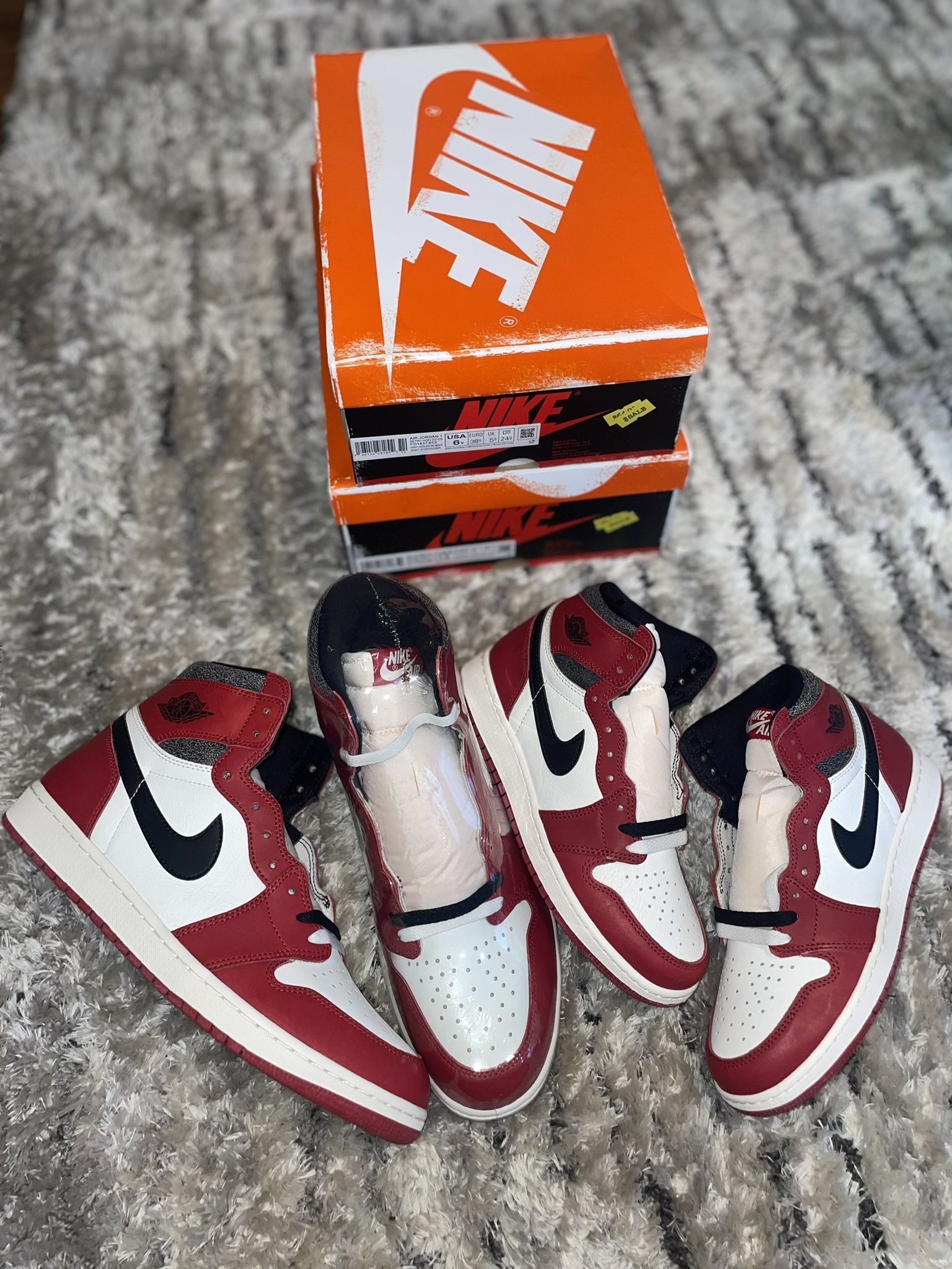 Jordan 1 Lost And Found Size 6Y