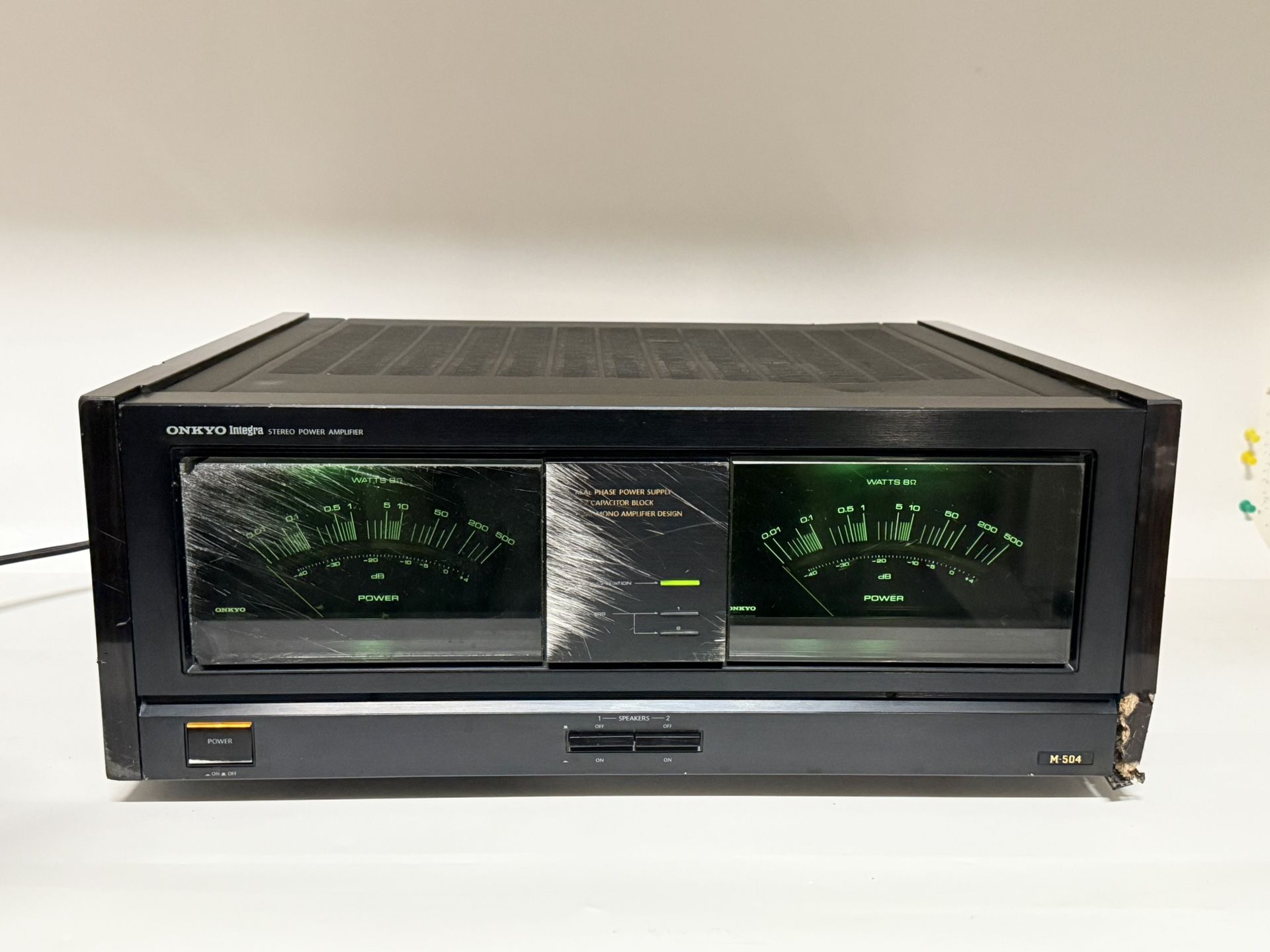 Onkyo M-504 パワーアンプ オンキョー(ONKYO)|ONKYO M-504|HARDOFFオフモール（オフモ