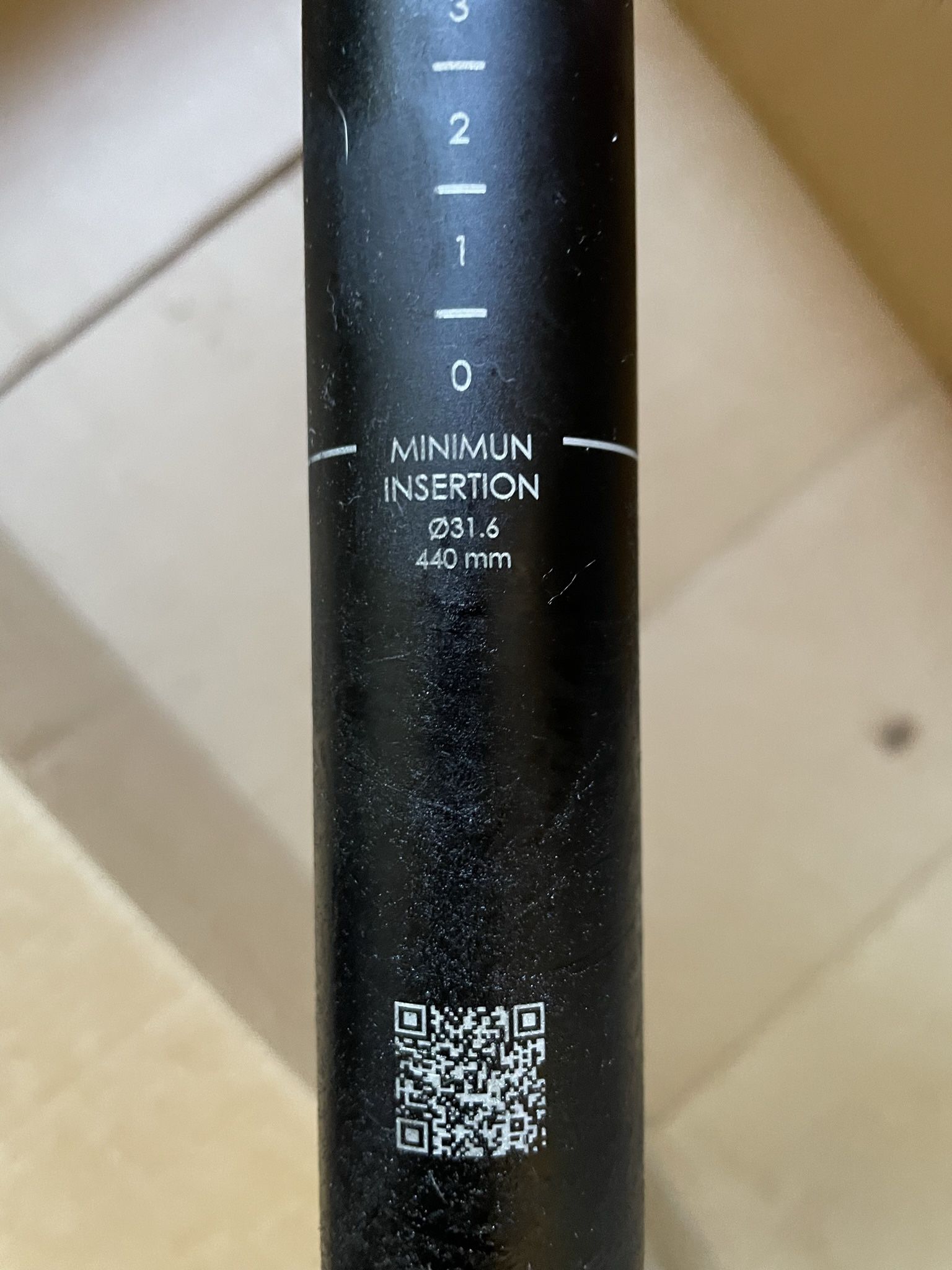 OC Mountail Control MC20 Dropper Seatpost.