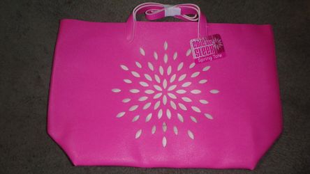 Pink Beach Bag