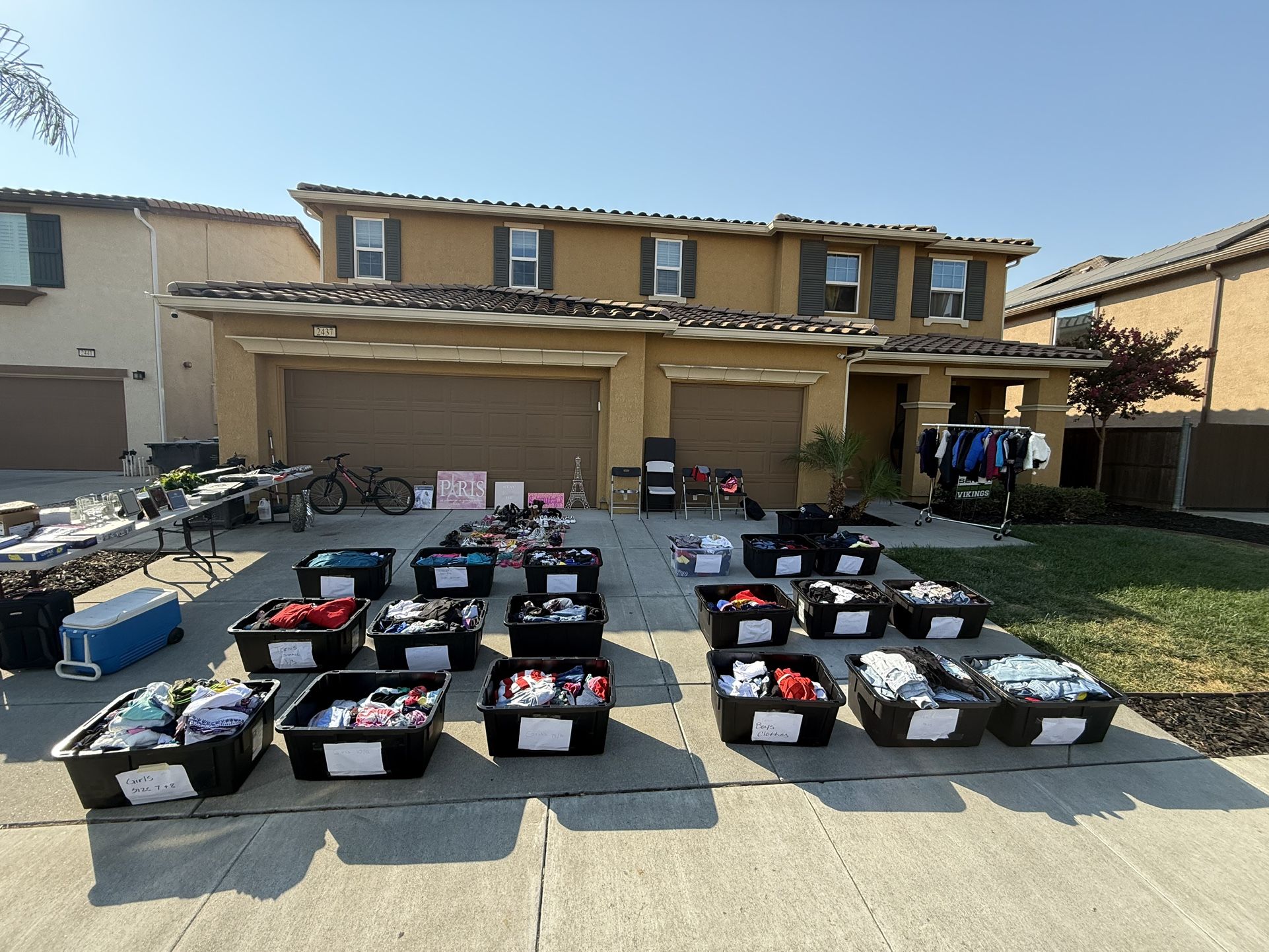 Garage Sale. All Clothes $1 