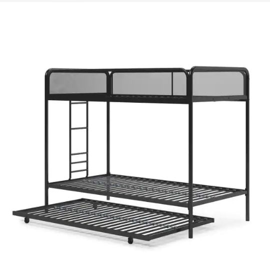 METAL TRIPLE BUNK BED ( DOREL HOME PRODUCTS )