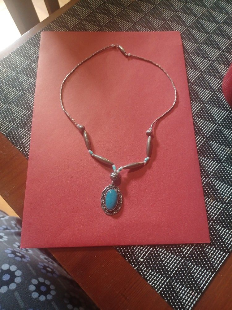 VINTAGE TURQUOISE NECKLACE