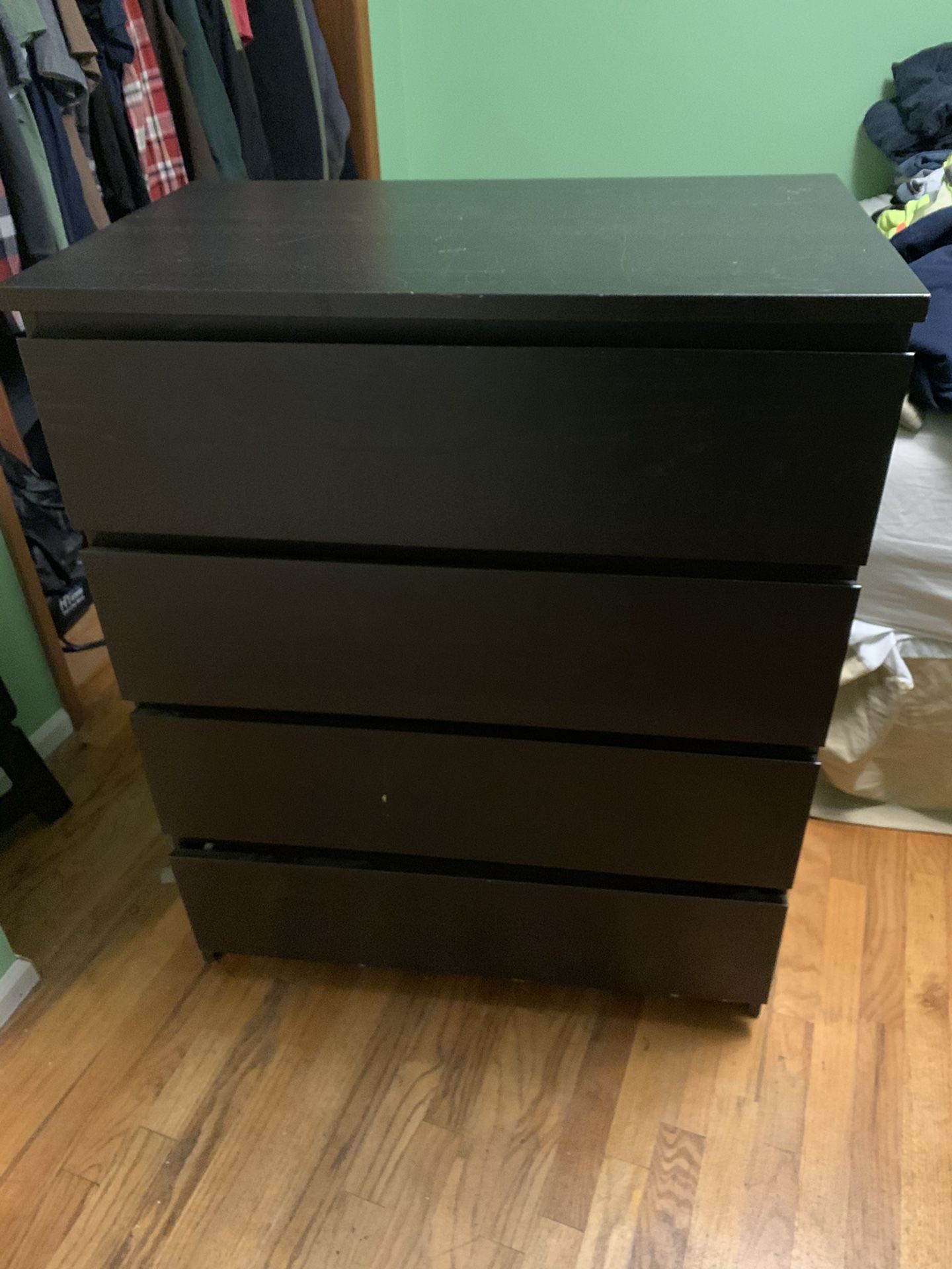 Malm Black/Brown dresser (pending)