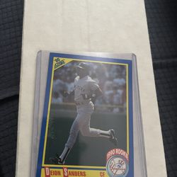 Deion Sanders Rookie Baseball Card $40 OBO