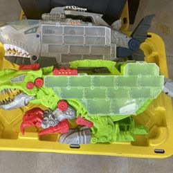 Car Cases Dino And Shark Makes Sounds 