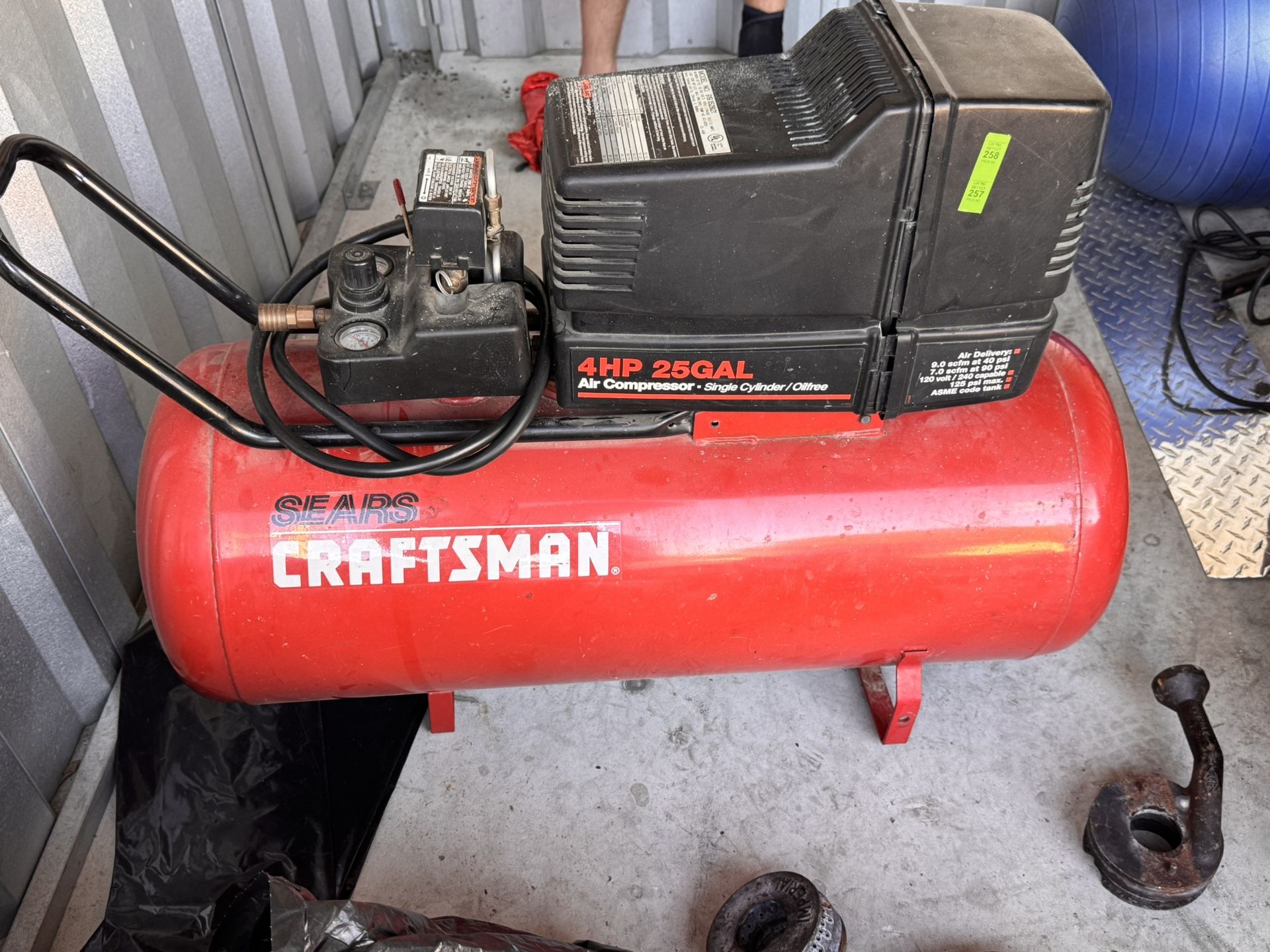 Craftsman air compressor runs great