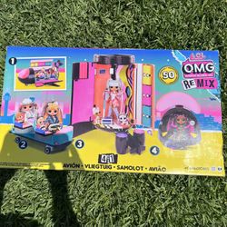 LOL Surprise Remix 4-in-1 Plane - New in Packaging!
