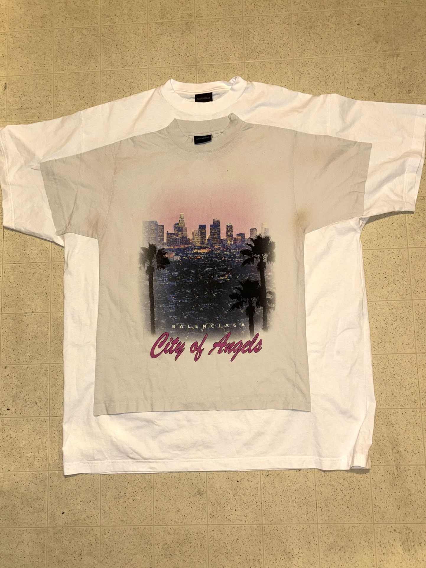 Balenciaga “Boys of Boy” Oversized T-Shirt Dress