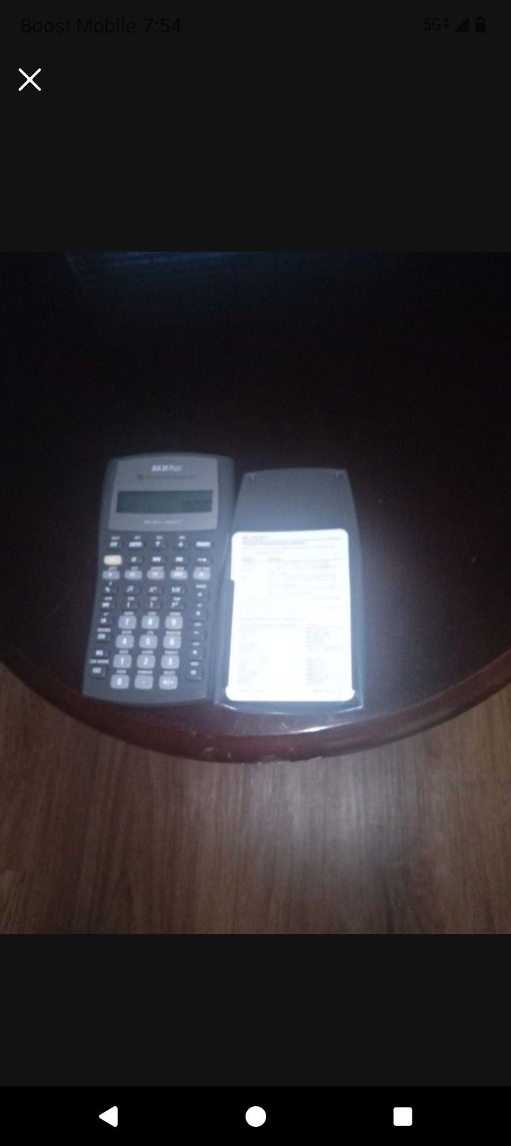 Texas Instruments BA 2 Plus Financial Calculator