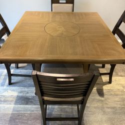 Table And 4 Chairs