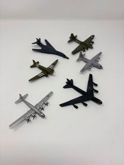 Military Aircraft Lot of 6 Corgi Dragon Wings B-17 B-29 B-52 B-1 C-130 C-47
