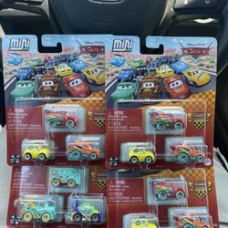 Disney Pixar Cars Mini Race To Celebrate Packs $15 Each Or Two For $25 