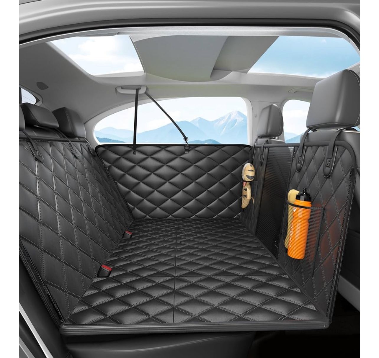 Dog Car Seat Cover for Back Seat For SUV