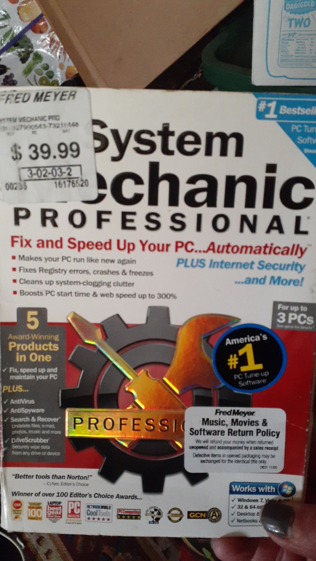 System mechanic professional computer software