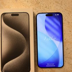 iPhone 15 pro max 256 G