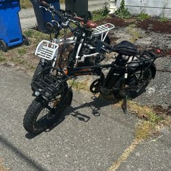 Rad Mini 2 Folding E-Bike (White And Black)