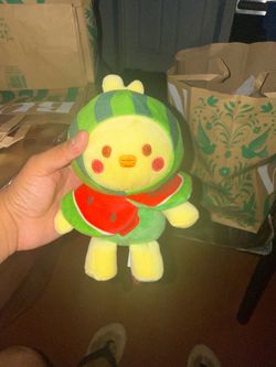 Watermelon Duck Stuffed Plush Toy
