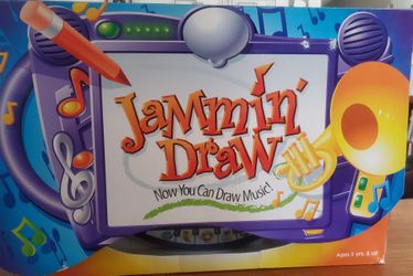 Fisher-Price Jammin' Draw interactive music and art toy from 1999
