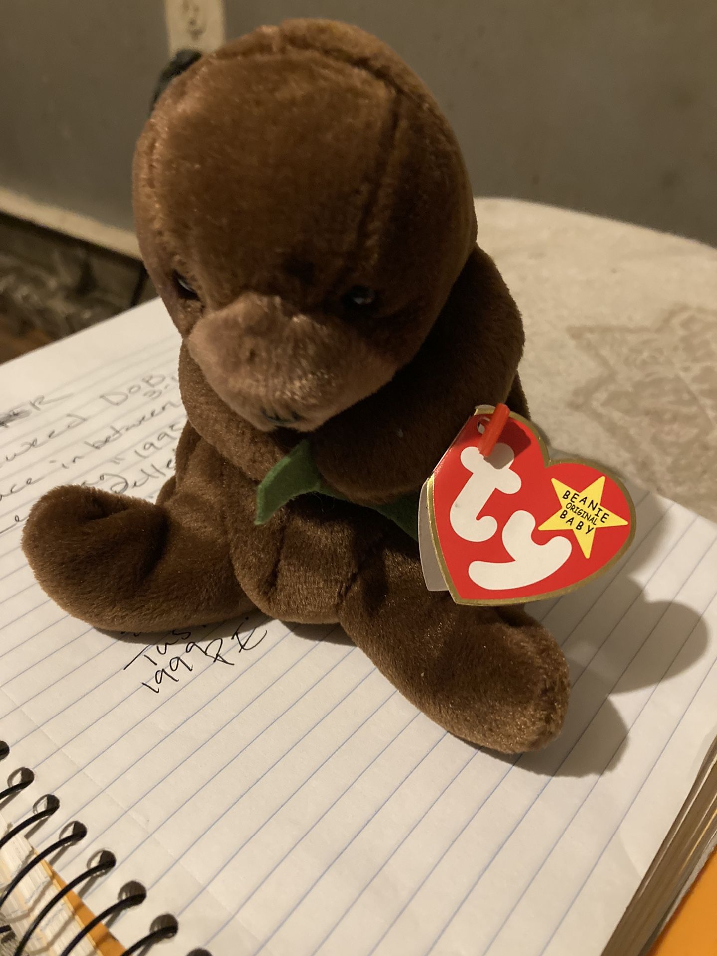 Seaweed the otter Rare Beanie baby